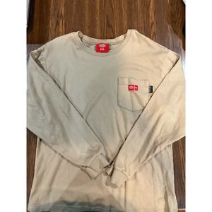 DICKIES Men’s FR Long Sleeve Heavyweight Crew Neck sz LG